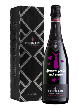 Ferrari Maximum Blanc De Blancs Limited Edition Father's Day with case