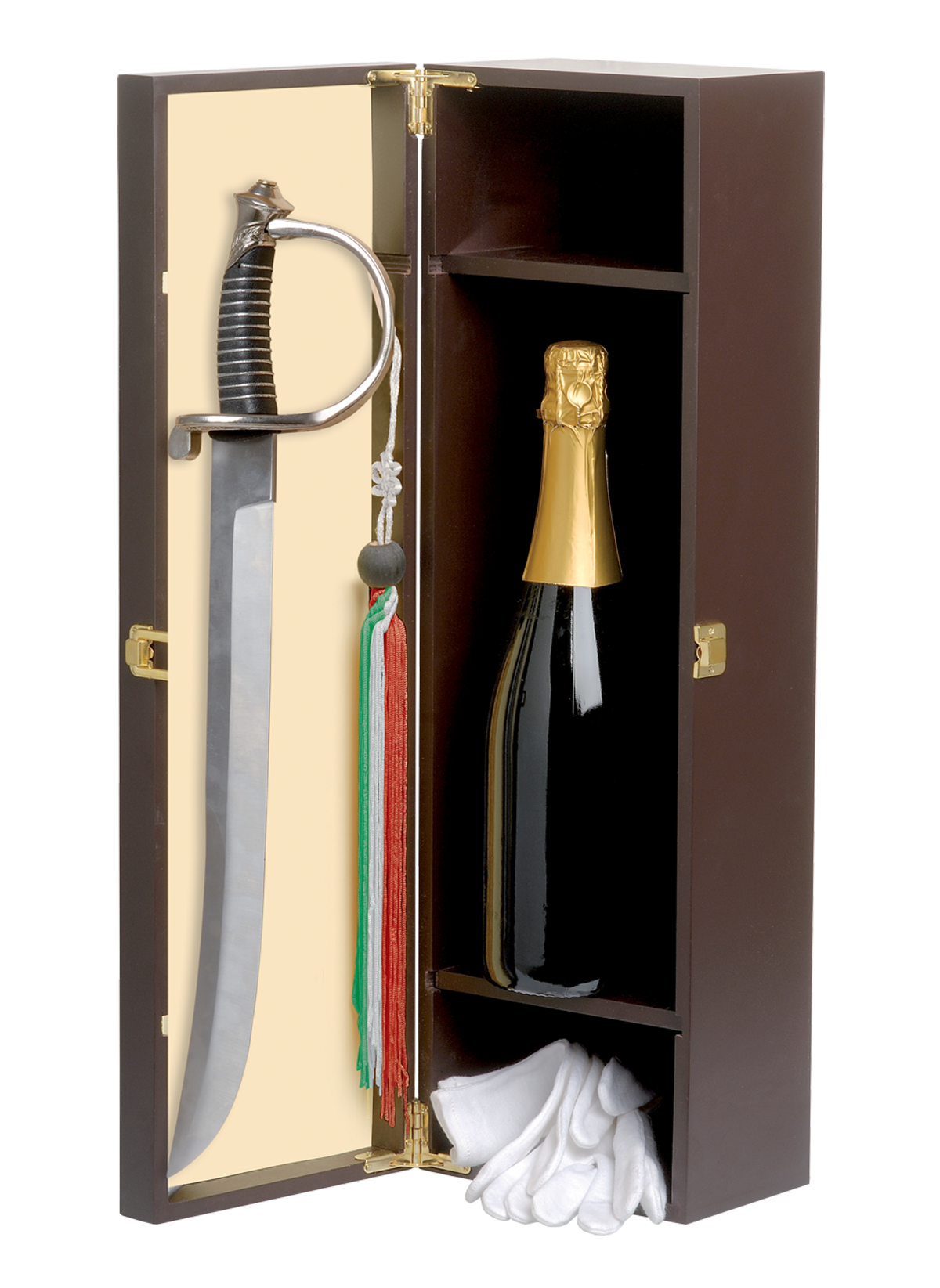 Sciabola Champagne Scatola in Legno - Pulltex – Vinai del Borgo