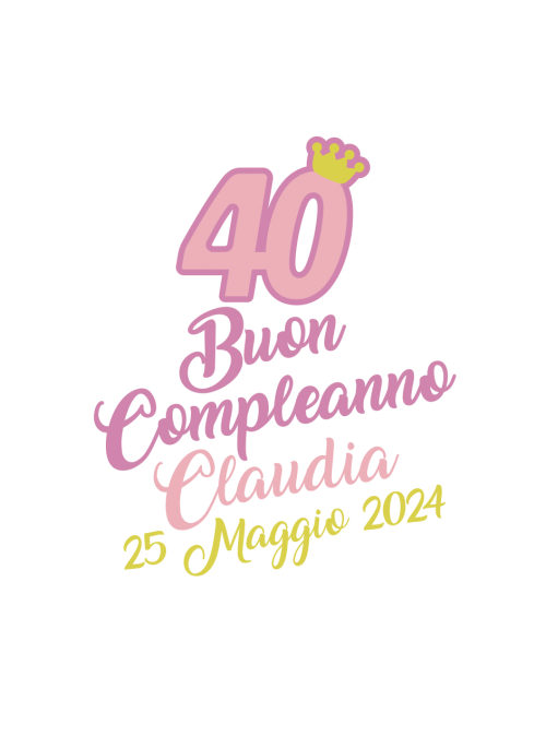 40 Buon Compleanno-W