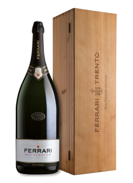 Ferrari Brut Mathusalem personalizzato con cofanetto