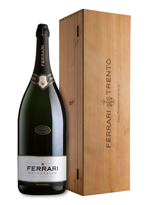 Ferrari Brut Mathusalem personalizzato con cofanetto