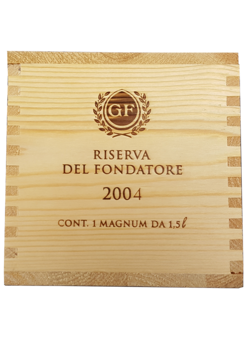 Giulio riserva del Fondatore Magnum cassa di legno