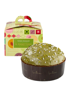 Panettone with pistachio Iginio Massari