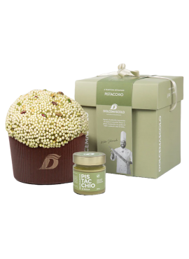 Artisan Panettone with Pistachio Dolcemascolo