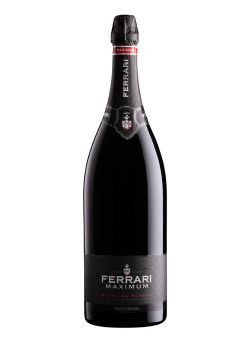 Ferrari Maximum Blanc De Blancs Jeroboam con cofanetto di legno