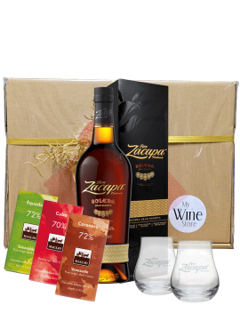 Zacapa and Maglio chocolate tasting + 2 glasses