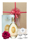 Valentine's Day Box Gold Liqueur by Mazzetti