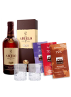 Tasting Abuelo 12 yo pairing single-origin Maglio chocolate