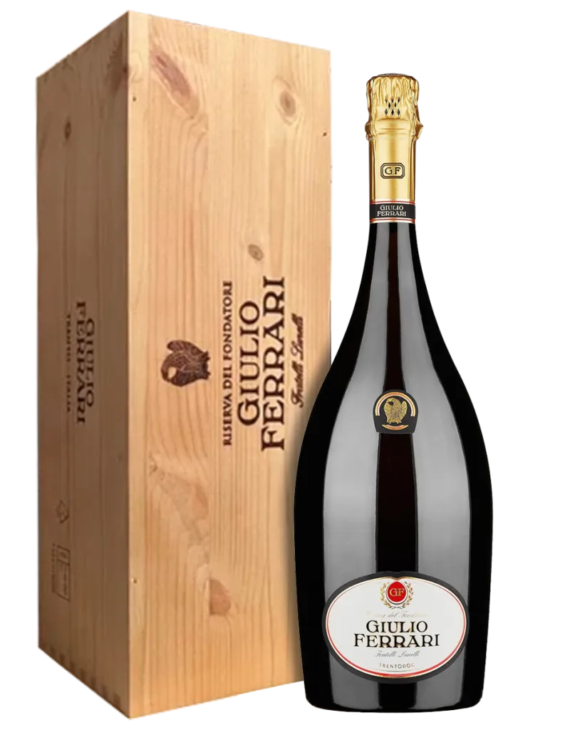 Giulio Ferrari Riserva del Fondatore Magnum con cofanetto