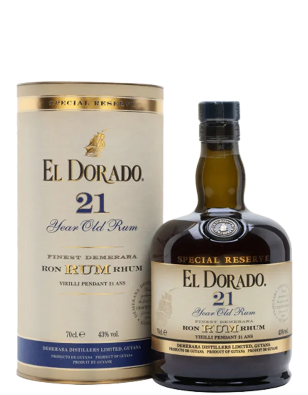 Rum El Dorado 21 yo
