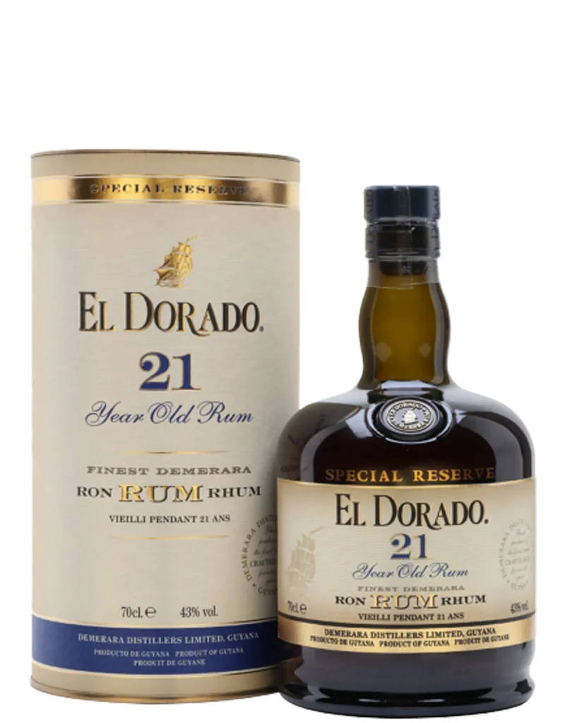 Rum El Dorado 21 yo