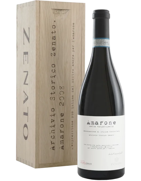 Amarone Archivio Storico con cofanetto