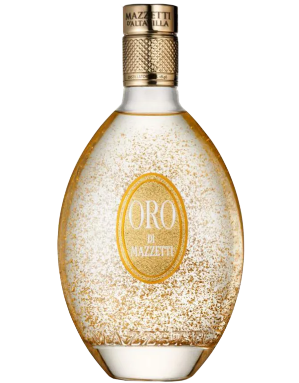 Liquore Oro di Mazzetti con astuccio
