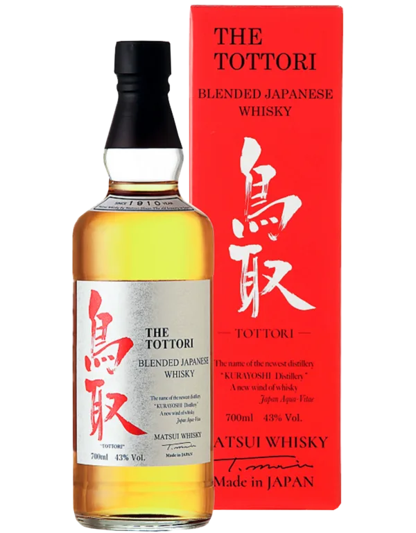 The Tottori Blended Whisky con astuccio