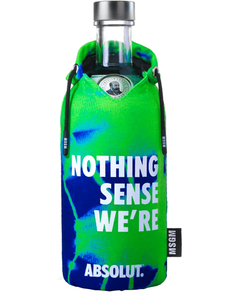 Absolut Limited Edition MSGM fluo Green