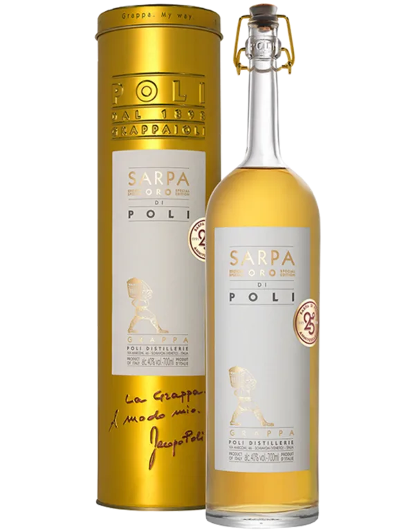Sarpa Oro di Poli con tubo oro