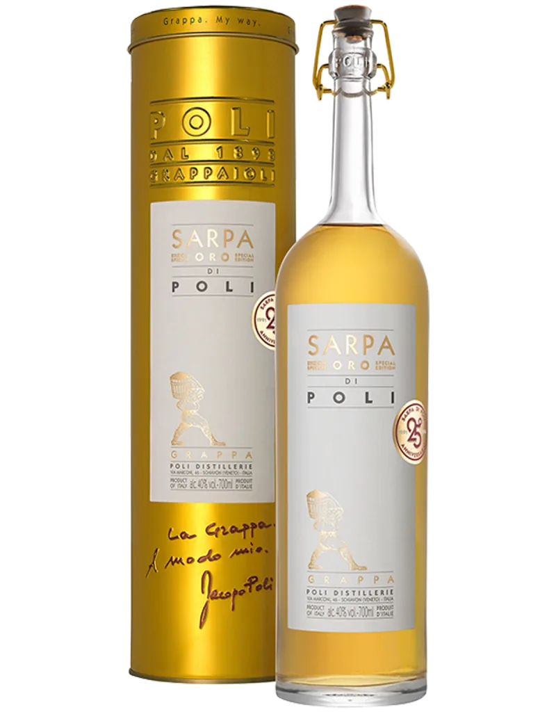 Sarpa Oro di Poli con tubo oro
