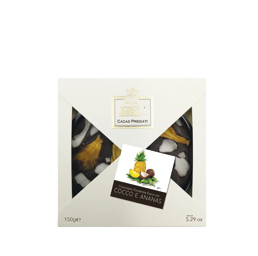 Tortina fondente cocco e ananas Slitti
