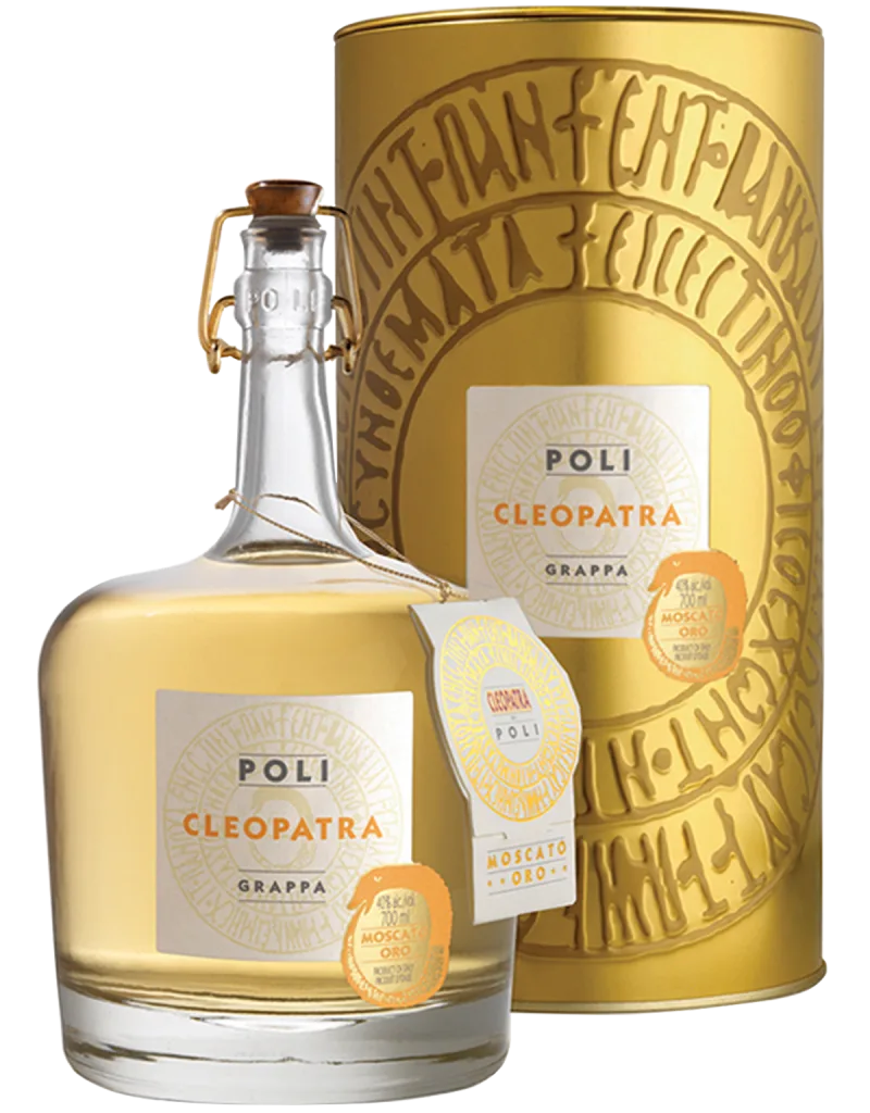 Cleopatra Moscato oro con tubo metallico