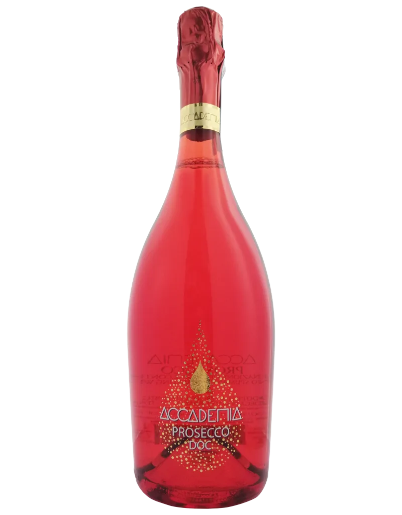 Prosecco Accademia bottiglia Rossa