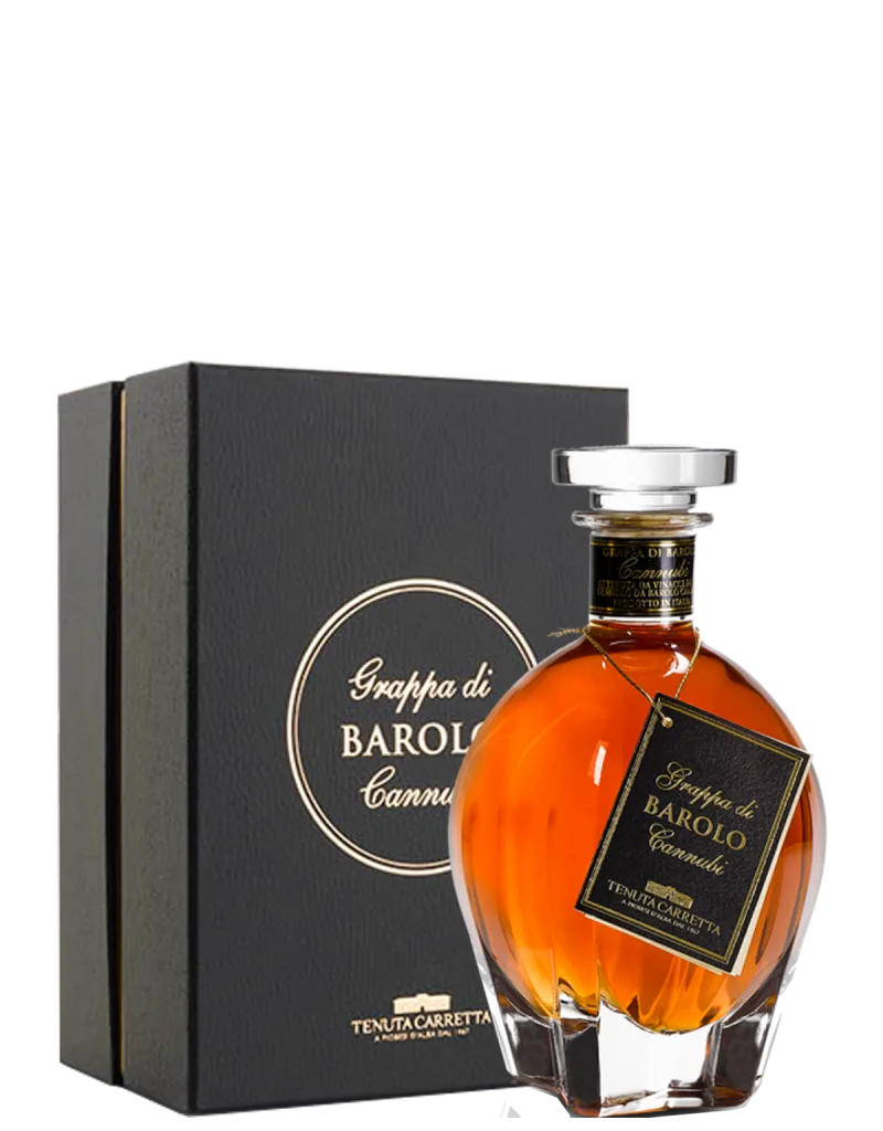 Grappa di Barolo Cannubi con cofanetto nv