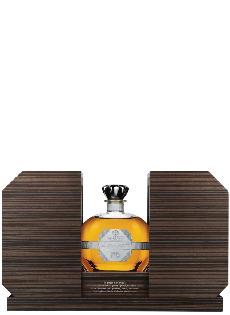 Sipario di Boccascena Decanter Grappa di Moscato