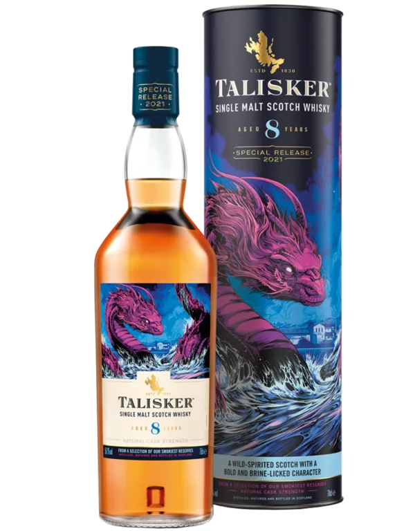 Talisker 8 yo special release 2021 astucciato