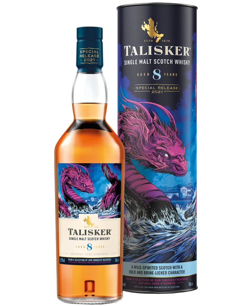 Talisker 8 yo special release 2021 astucciato