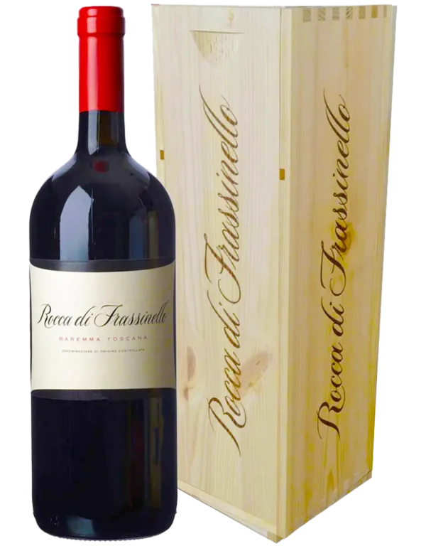 Rocca di Frassinello Magnum cassa legno