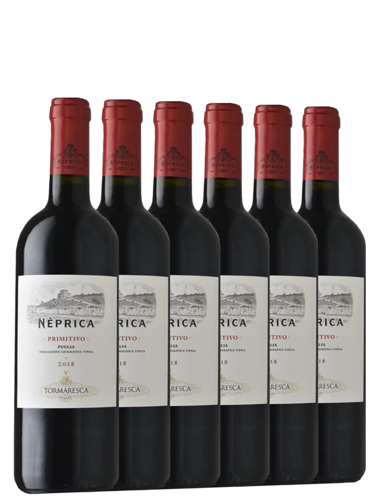 Nèprica Primitivo 6 bottiglie
