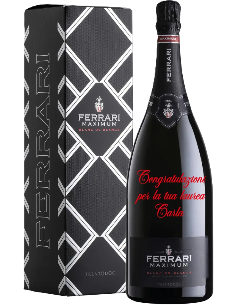 Maximum Blanc de Blancs Magnum Personalizzato astucciato