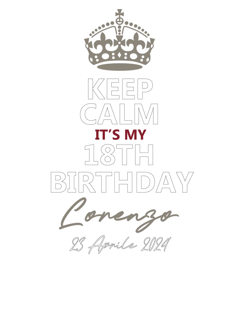 Keep Calm 18th