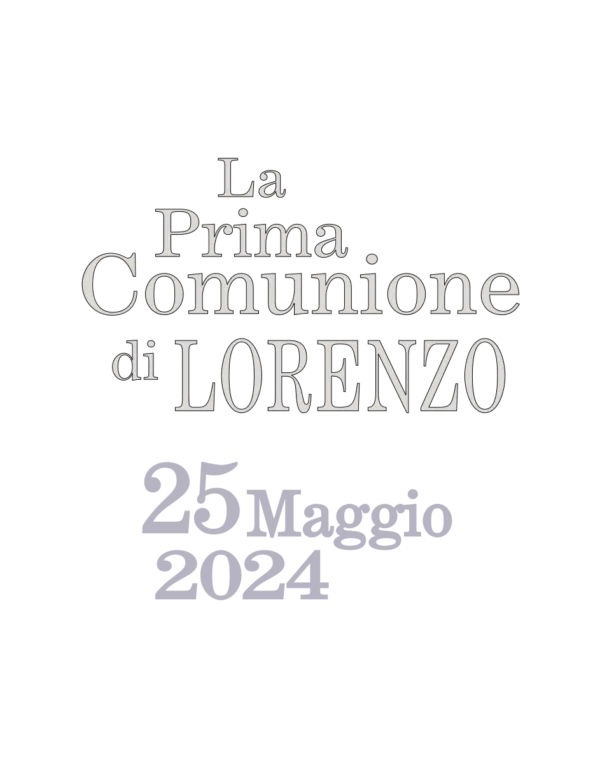 Prima Comunione