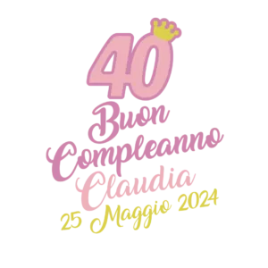 40 Buon Compleanno-W