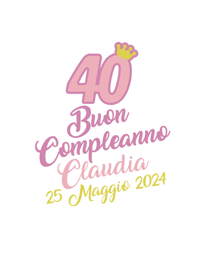 40 Buon Compleanno-W