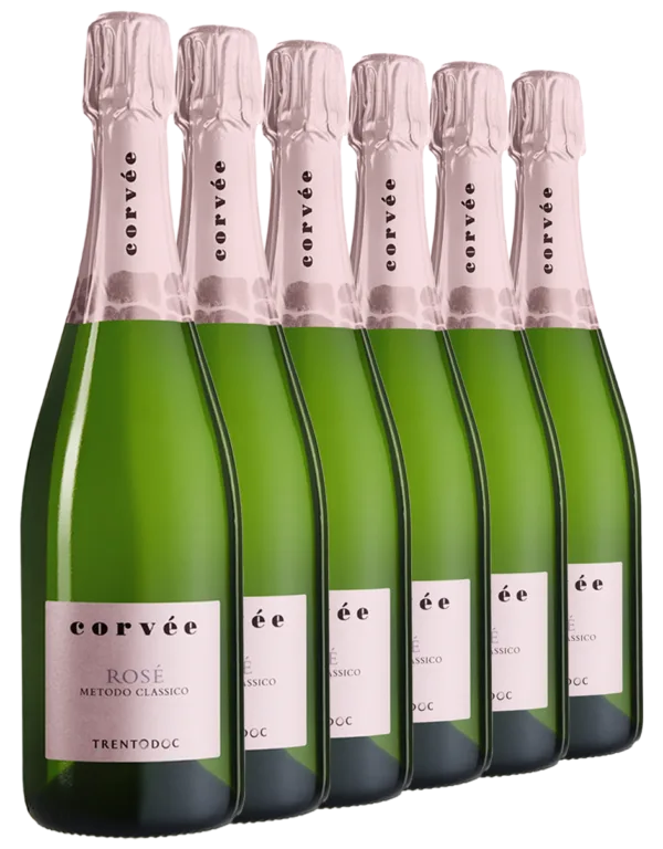 Corvée Rosé Metodo Classico 6 Bottiglie