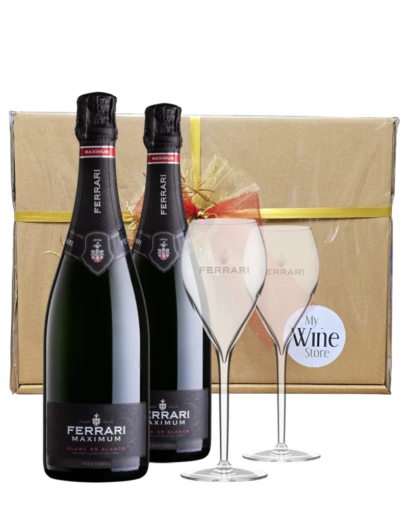 Box 2 Maximum Blanc De Blancs  e 2 Calici
