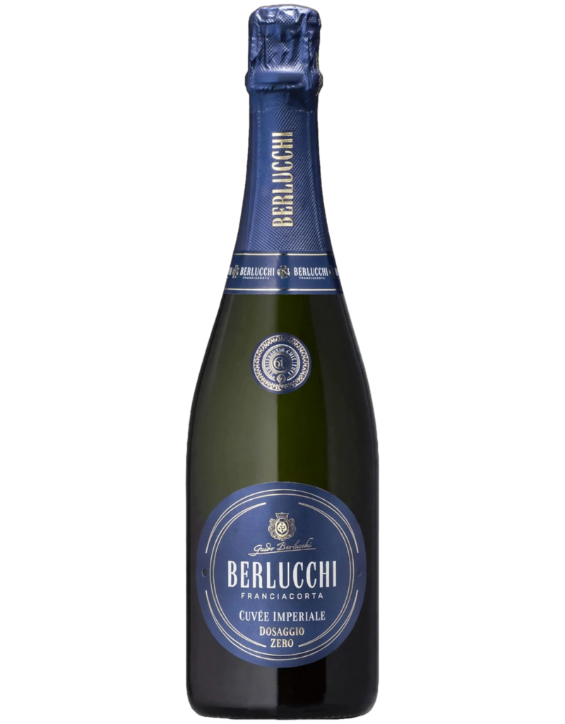 Dosaggio Zero Cuvée Imperiale with box and 2 glasses