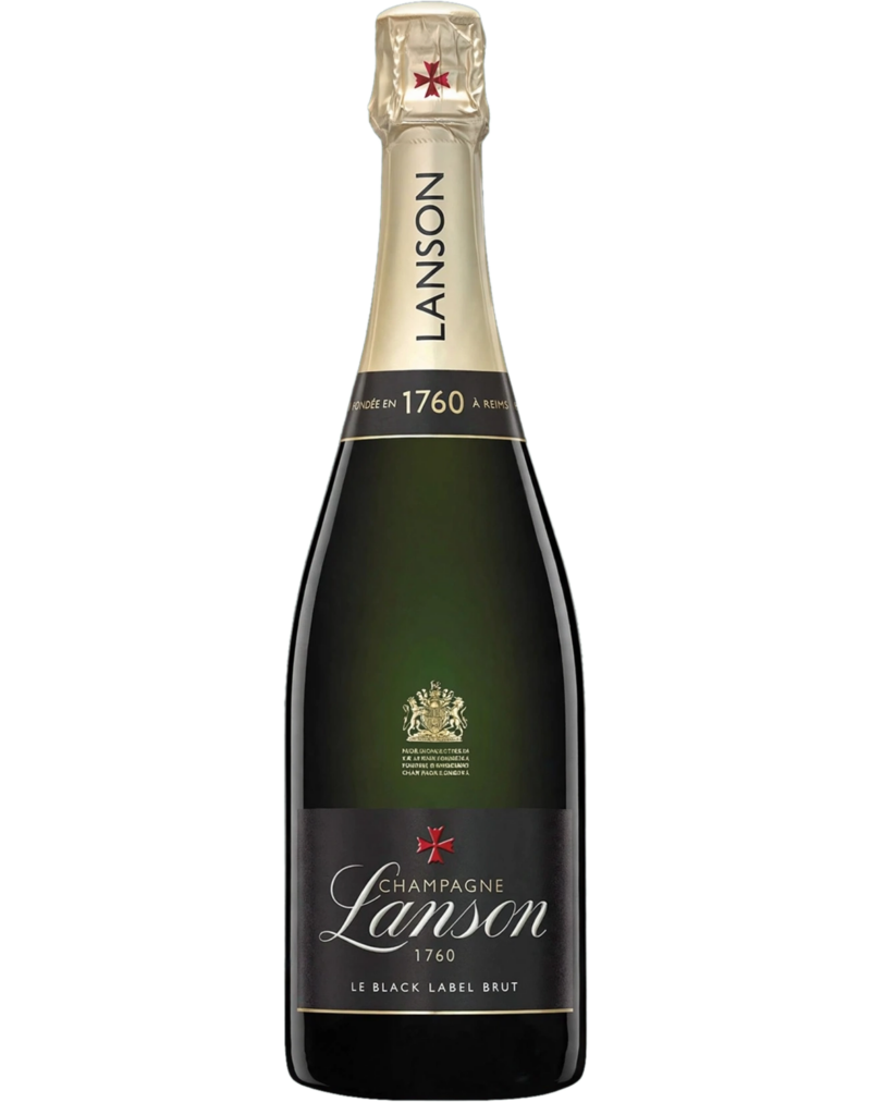 Champagne Brut Black Label Lanson astucciato