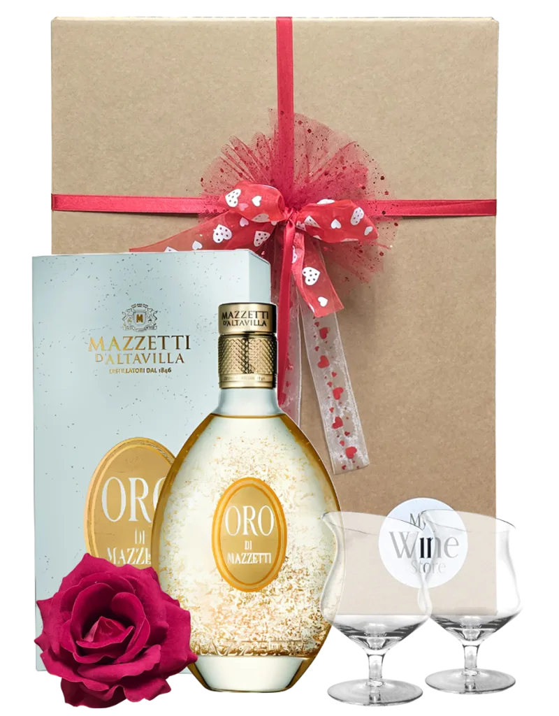 Box Amore Liquore Oro di Mazzetti