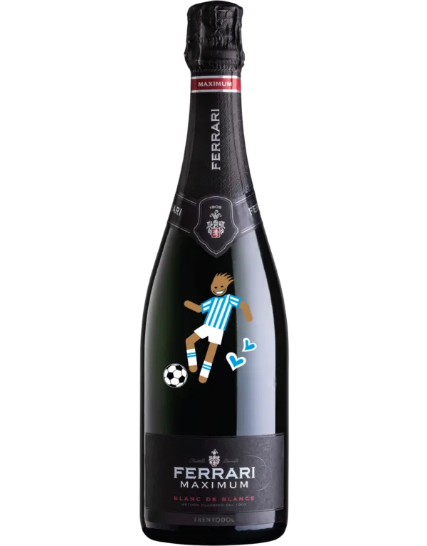 Ferrari Maximum Blanc De Blancs Edizione Limitata Cuore Biancoazzurro