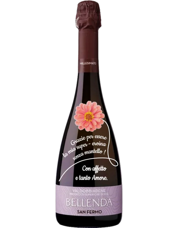 San Fermo Brut Edizione Limitata Festa della Mamma · Zinnia