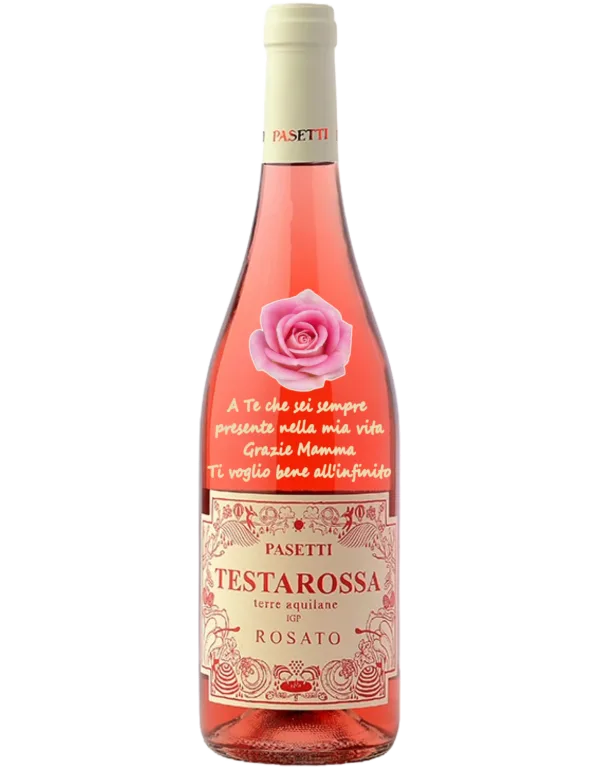 Testarossa Rosato Edizione Limitata Festa della Mamma · Rosa