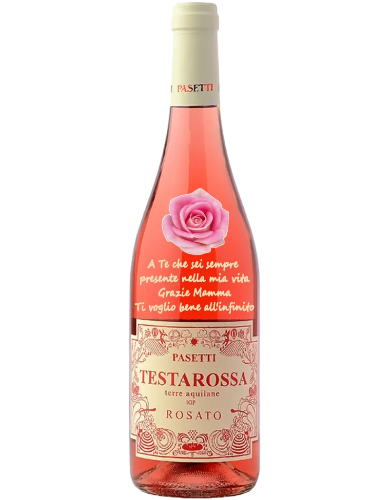 Testarossa Rosato Edizione Limitata Festa della Mamma · Rosa