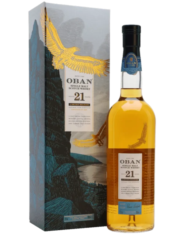 Oban Single Malt Scotch Whisky 21 Years Old