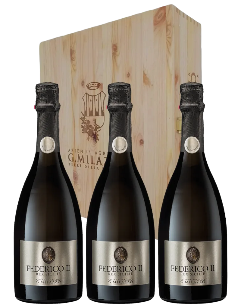 Cassetta 3 bottles Federico II Verticale 2003 – 2011 – 2016