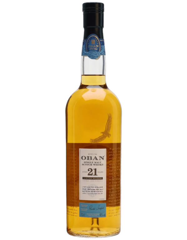 Oban Single Malt Scotch Whisky 21 Years Old