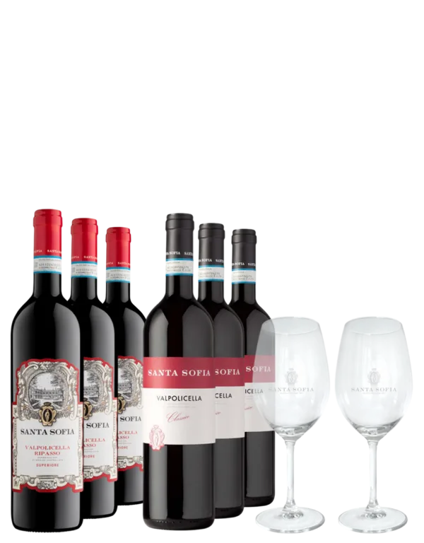 Set Degustazione Santa Sofia Valpolicella Ripasso e Valpolicella