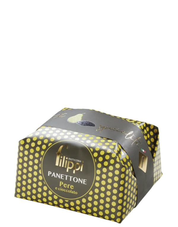 Panettone con Pere e Cioccolato Filippi