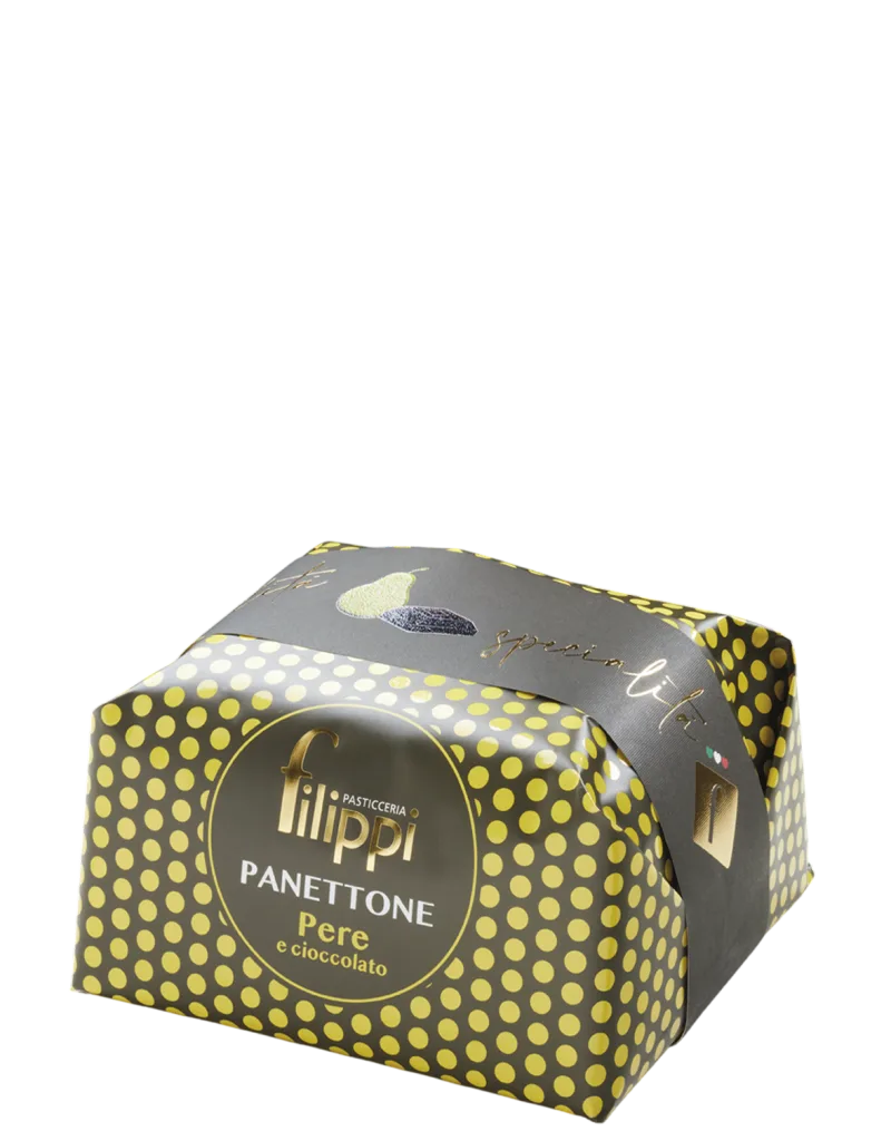 Panettone con Pere e Cioccolato Filippi